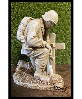 Soldier & Cross Figure 