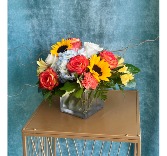 SOLSTICE CUBE FRESH ARRANGEMENT