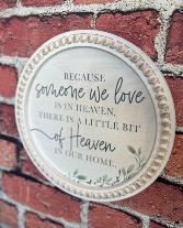 Someone We Love Beaded Sign 