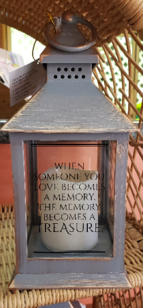 Someone You Love Becomes A Memory Mini Lantern