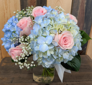 Something Blue Bridal bouquet