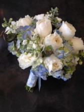 Something Blue Bridal bouquet 