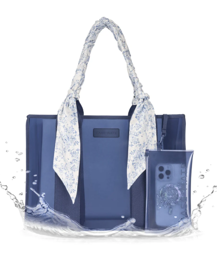 Something navy Twilly Jelly Tote Bag  