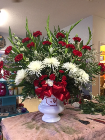 Sooner Forever Funeral Flowers