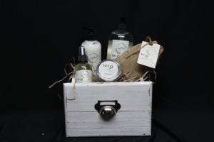 Soothing Body Products Gift Basket in North Platte, NE | PRAIRIE FRIENDS & FLOWERS Soothing Body Products Gift Basket in North Platte, NE | PRAIRIE FRIENDS & FLOWERS
