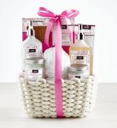 Soothing Cherry Blossom Spa Gift Basket gifts