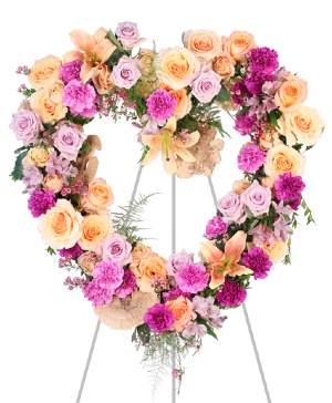 Soothing Embrace Standing Wreath