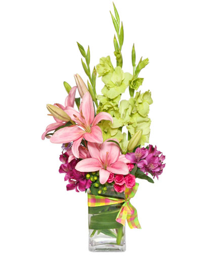 Soothing Springtime Arrangement Flower Bouquet