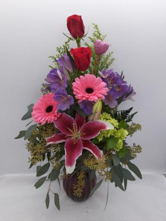 Soulful Love Floral Arrangement in Presque Isle, ME | COOK FLORIST, INC.