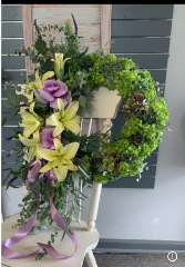Southern Garden 18" wreath