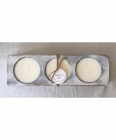 Soy Candle in Cheese Mold Gift