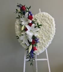 SP-2/SOLID WHITE HEART W/RED WHITE& BLUE CLUSTER WAS 250.00/NOW $195.00