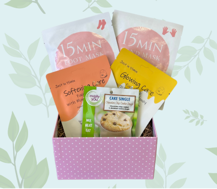 Spa and Treat Basket Gift Basket