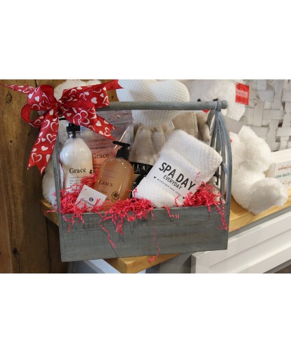 Spa Day Basket Gift Basket