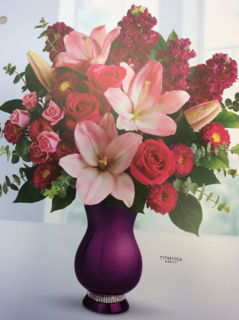 Sparkle and shine Vase arrangement