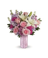 Sparkling Delight Bouquet Vase Arrangement