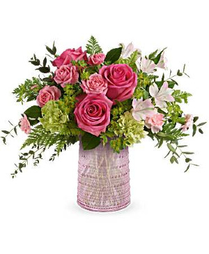 Sparkling Joy Bouquet Glass carafe