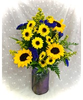 Special #3 Sunflower Jar Mother's Day Arrangement