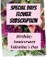 Special Day Flower Subscription 3 Floral orders/year