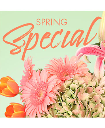 Special of Spring Florals Designer's Choice in Jasper, TX | ALWAYS REMEMBERED FLOWERS, GIFTS & PARTY RENTALS