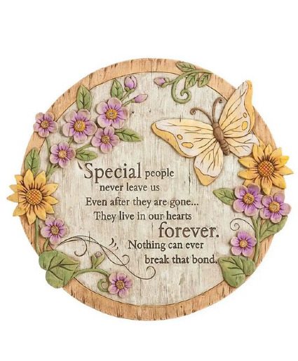 Special People Never Leave Us Garden Stone Plaque