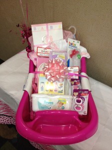 SPECIALTY BABY GIRL GIFT BASKET