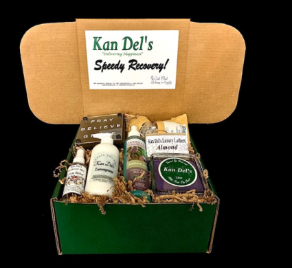 Speedy Recovery Box Sweet & Spa Gift Set