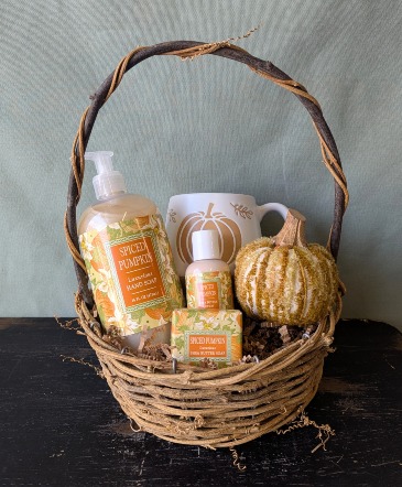 Spiced Pumpkin Gift Basket  in La Grande, OR | FITZGERALD FLOWERS