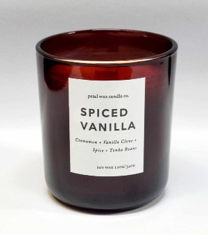 Spiced Vanilla 12oz candle $24.00