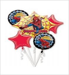 Spider Man Balloon Bouquet