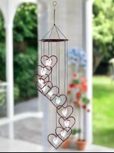 Spiral Tunes Heart Ring Wind Chime Gift 36 inch 