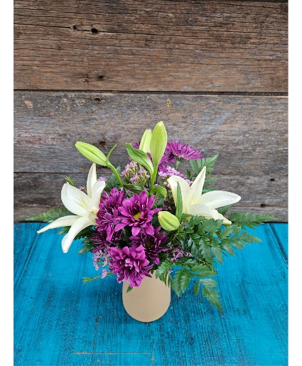 Splash of Purple Vase