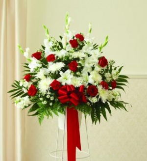 splendid grace funeral arrangement in Lebanon, NH | LEBANON GARDEN OF EDEN FLORAL SHOP splendid grace funeral arrangement in Lebanon, NH | LEBANON GARDEN OF EDEN FLORAL SHOP