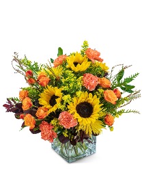 Splendid Sunflowers Flower Arrangement