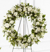 Splendor Wreath All White Large Wreath
