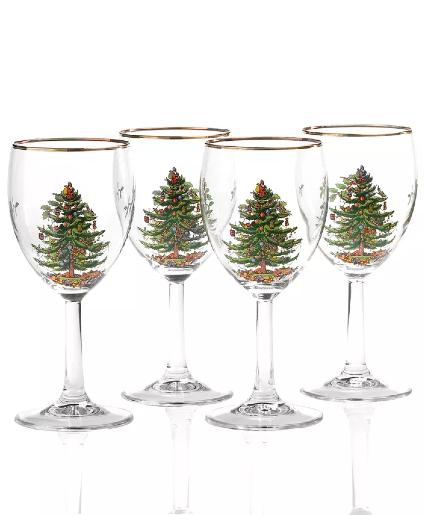 SPODE SET OF 4 Glasses 