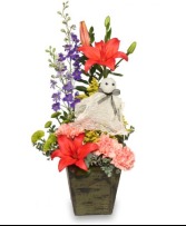 SPOOK-TACULAR FLOWERS Halloween Arrangement