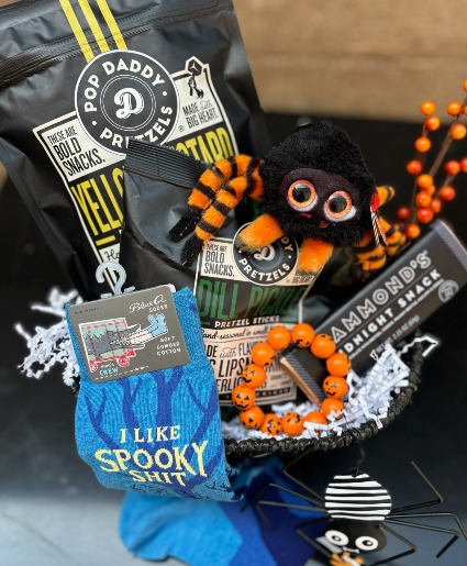 Spooky Basket Halloween Gift Basket
