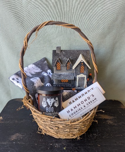 Spooky Halloween Gift Basket  
