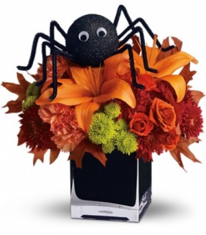 Spooky Sweet Flower Arrangement 