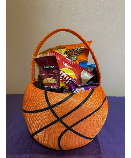 basketball mom  1 in stock gift basket