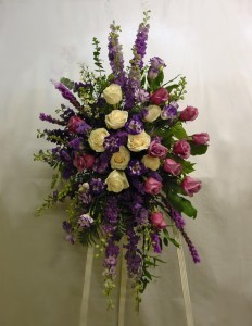Spray of Lavender Funeral in Ware, MA | OTTO FLORIST & GIFTS