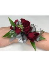 Spray Rose corsage with gems 