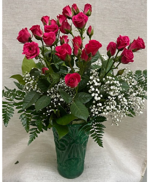 Spray Roses - Feminine Colors $25 Option