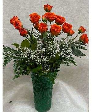 Spray Roses - Masculine Colors $25 Option