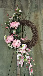 Spring Awakening Grapevine Wreath Spring flowers in Mccalla, AL | JULIA'S FLORIST & GIFTS