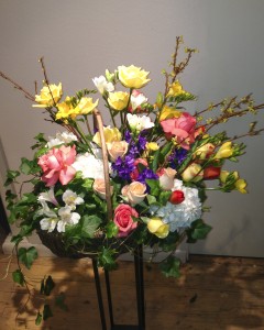 Garden Basket Life Celebration Garden Floral Basket
