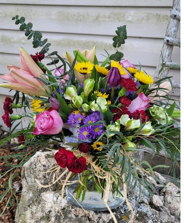 Spring bling Vase Arrangement in Neosho, MO | ACCENTS FLORAL & GIFTS Spring bling Vase Arrangement in Neosho, MO | ACCENTS FLORAL & GIFTS
