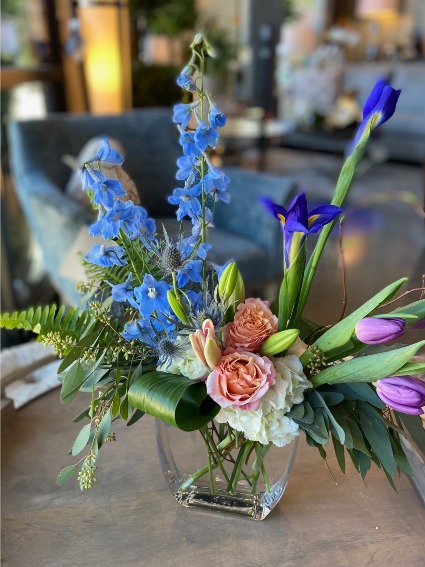 Spring Blossom Vase Arrangement