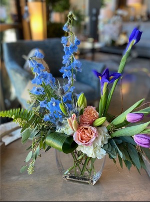 Spring Blossom Vase Arrangement